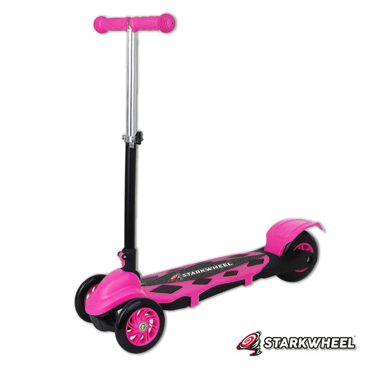 Starkwheel - 3 wheel Kick Scooter Pink